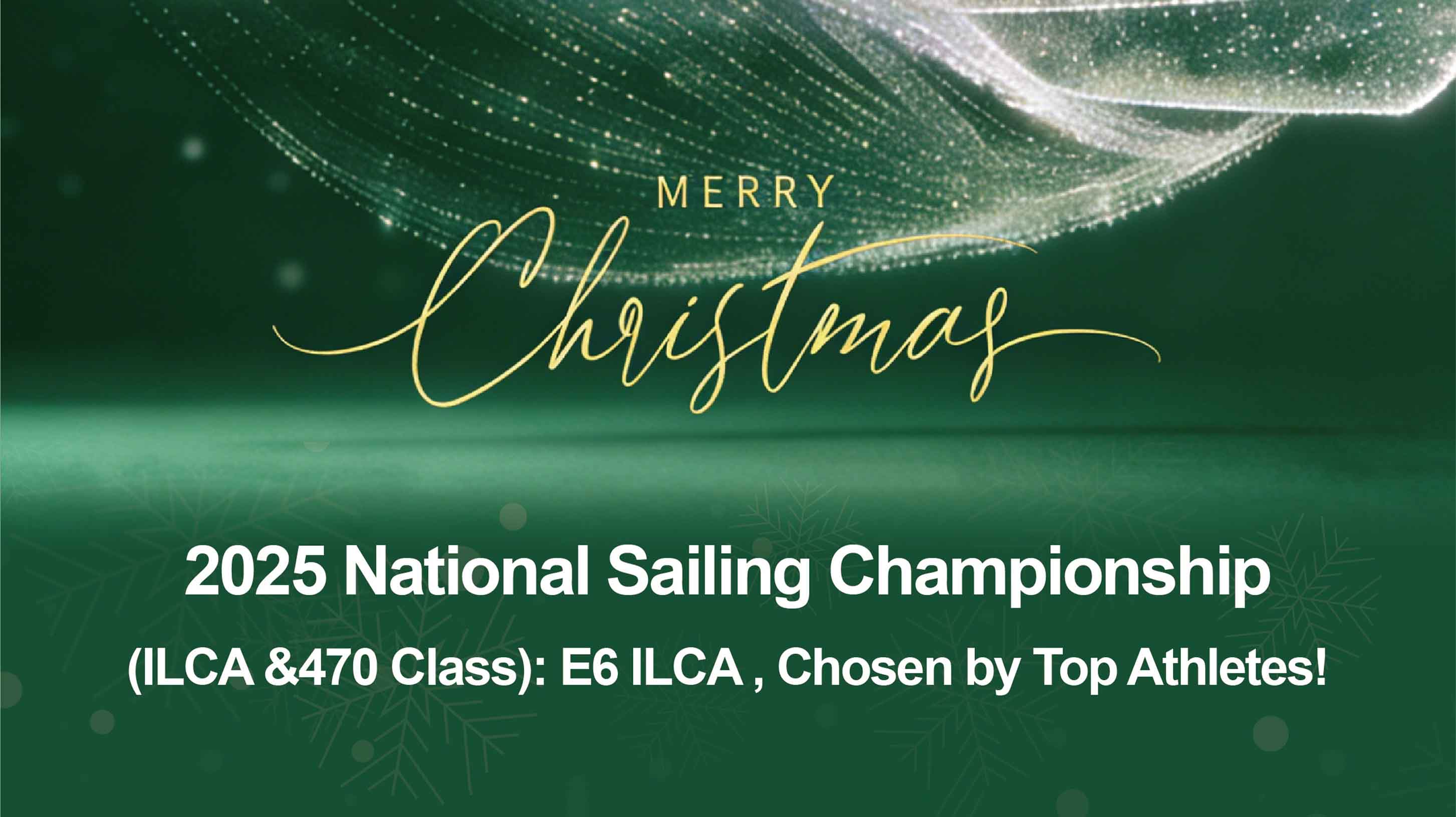 2025 National Sailing Championship(ILCA &470 Class): E6 ILCA , Chosen by Top Athletes!